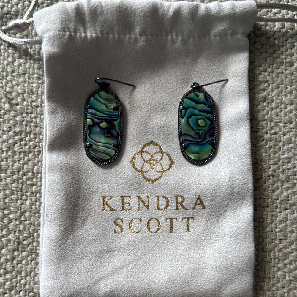 Kendra Scott Iridescent Shell Earrings